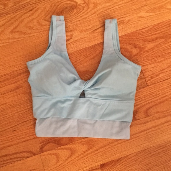 Capezio Tops - Capezio sports bra/crop top tank; built in pads